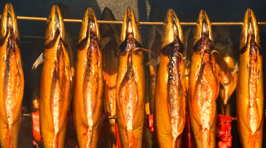 Geräucherter Fisch
