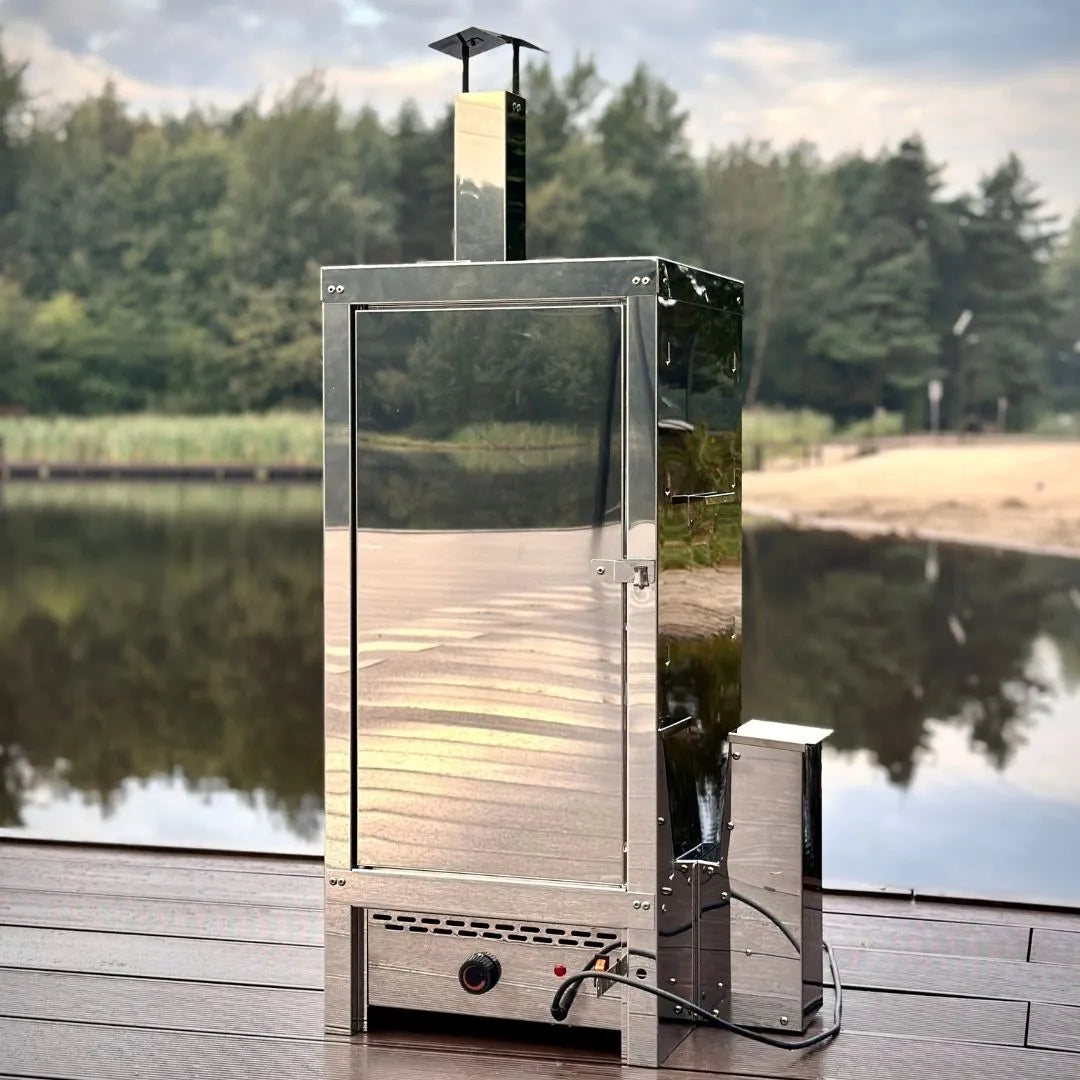 Elektrischer Räucherofen aus Edelstahl mit Rauchgenerator von THERMOWIND